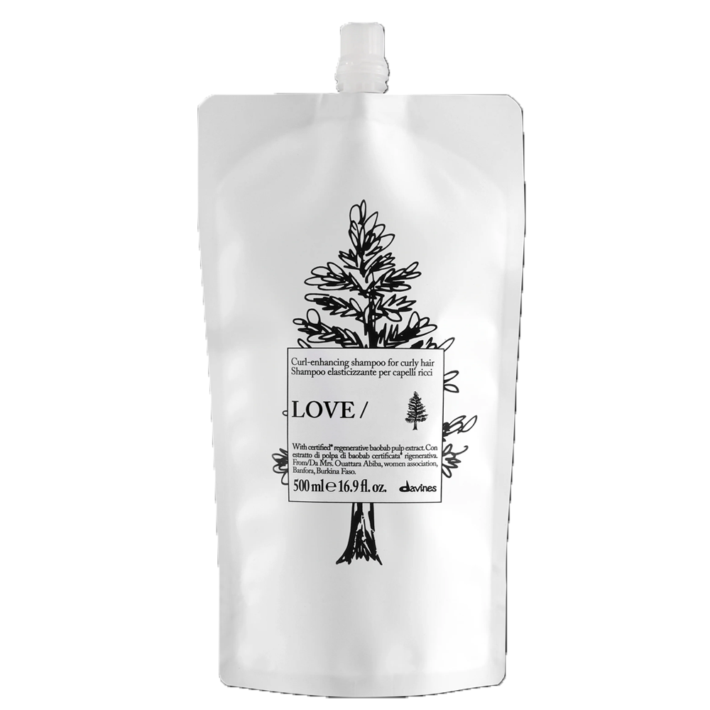 Davines Essential Love Curl Shampoo, 500 ml Refill