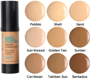 Youngblood Liquid Mineral Foundation, Sand, 30 ml