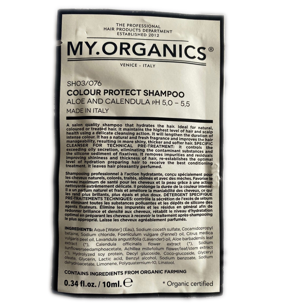 My Organics Colour Protect Shampoo, 10 ml