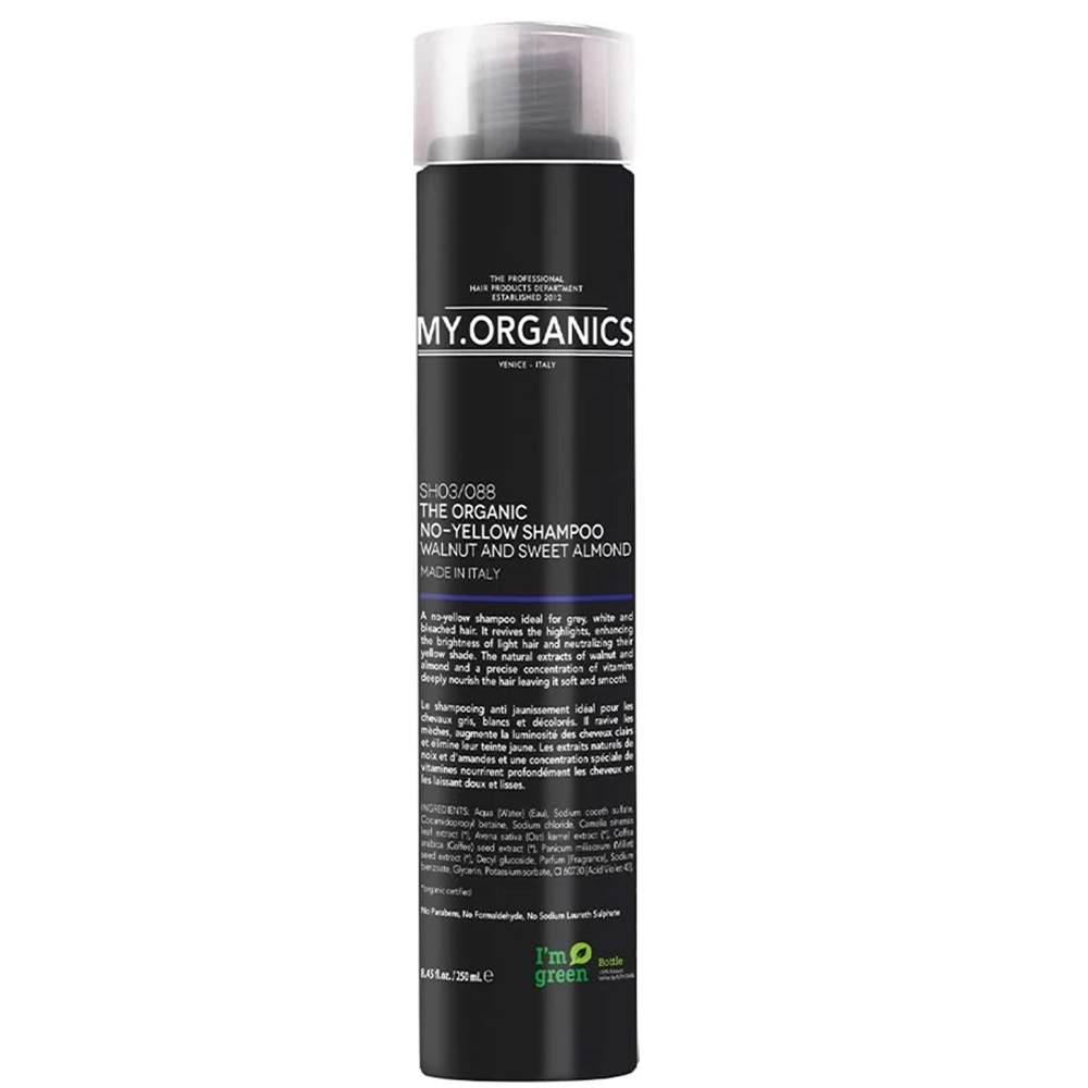 My Organics No Yellow Shampoo, 250 ml