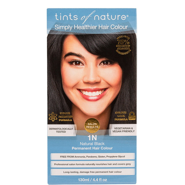 Tints of Nature 1N  Natural Black, 130 ml